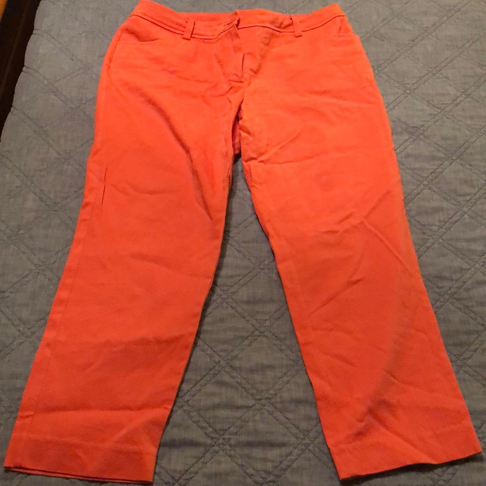 Anne Klein work pants with a pop of color! Size 4